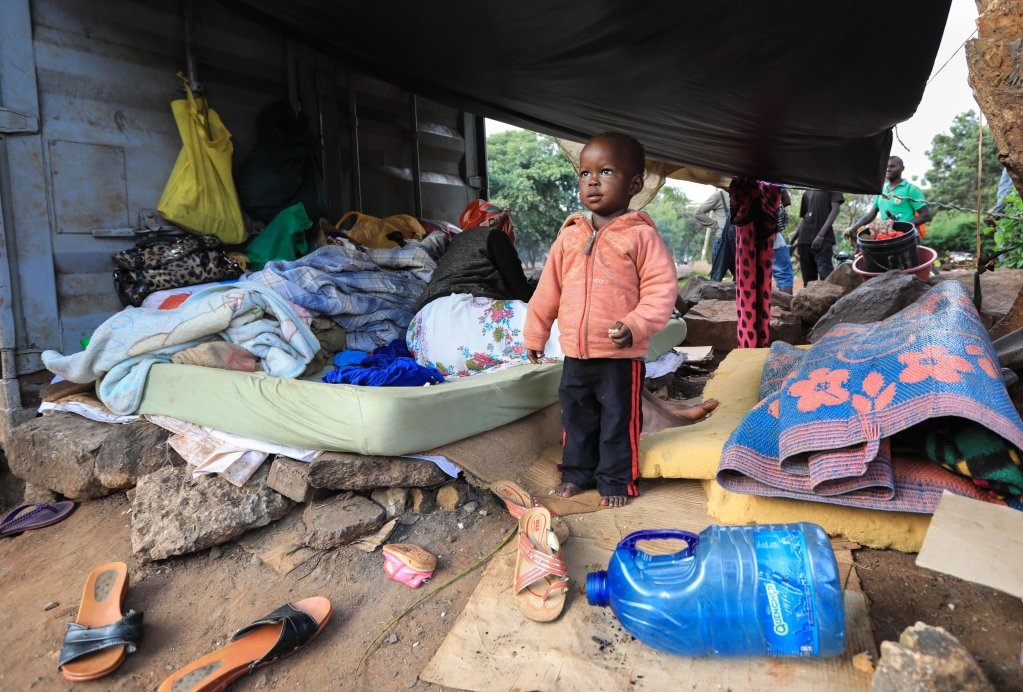 Child Amid Displacement
