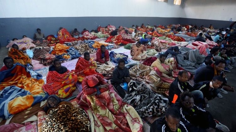 Refugees at a Camp Settlement